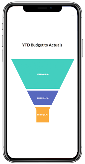 YTD budget mobile